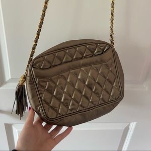 🤎BROWN QUILTED CROSSBODY BAG🤎